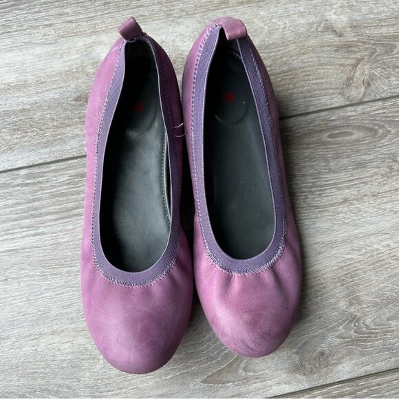 Blondo Lilac Leather Ersilia Wedge Pump - Picture 3 of 16